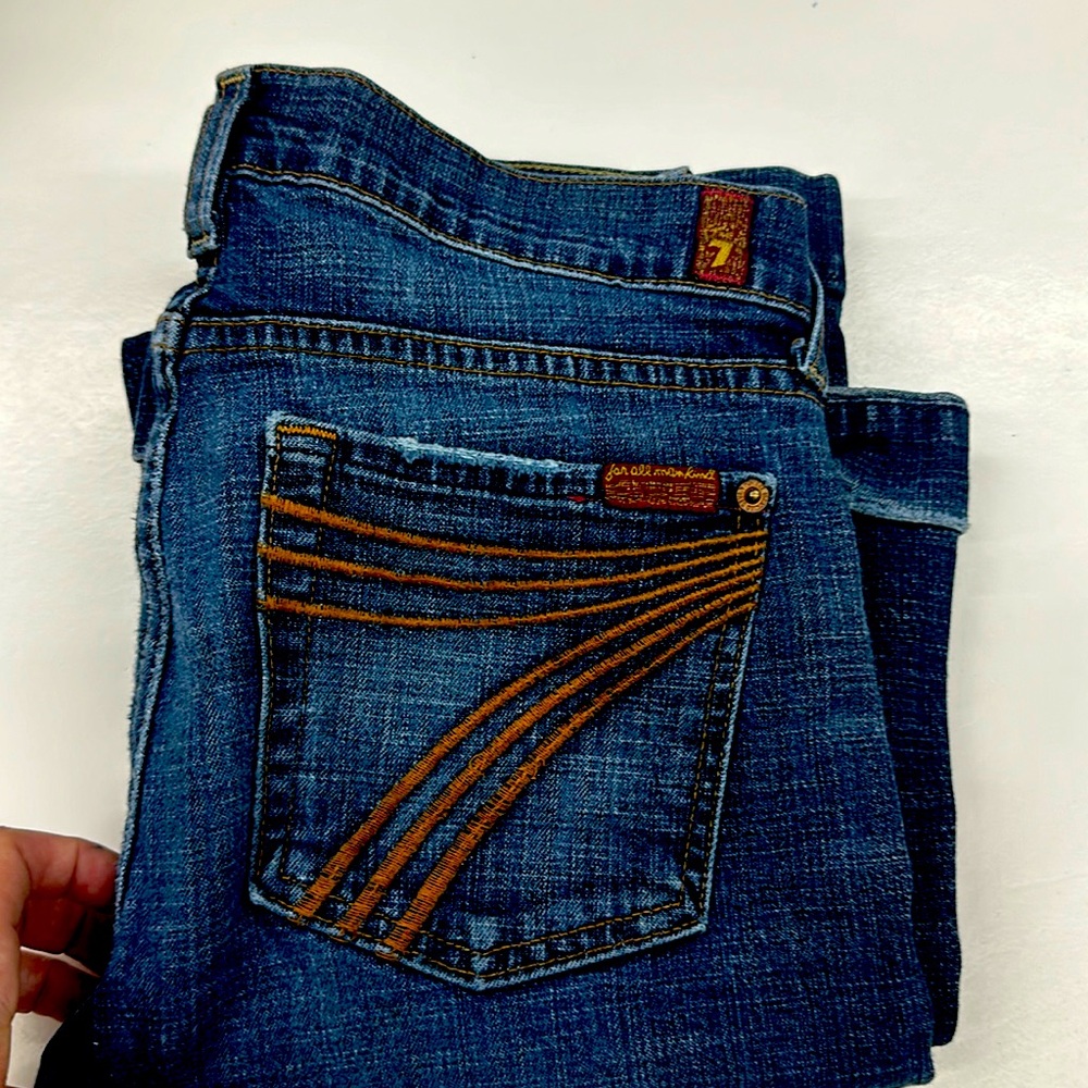 Seven jeans low rise/ boot cut